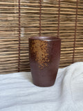 Bizen-yaki by Kimura Tōhō Yunomi Teacup — Natural Goma Ash Glaze